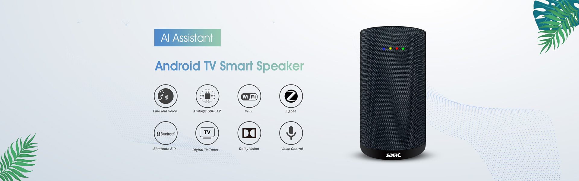 Android TV Box, wifi mesh router, smart speaker,Shenzhen SDMC Technology Co.,Ltd